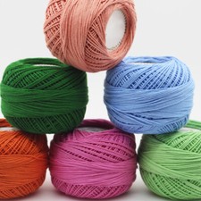 Thin Colored Lace Yarn Crochet