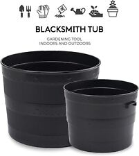Blacksmith Style Tub Planter