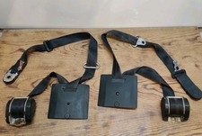 2x VW Golf MK1 GTI Cabrio FRONT  SEAT BELT , & B Pillar Plastic Cover 171857827C