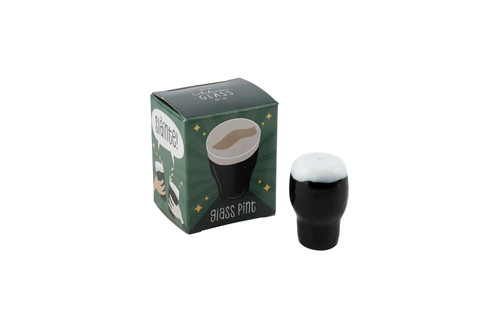Artisan glass pint gift - glass,