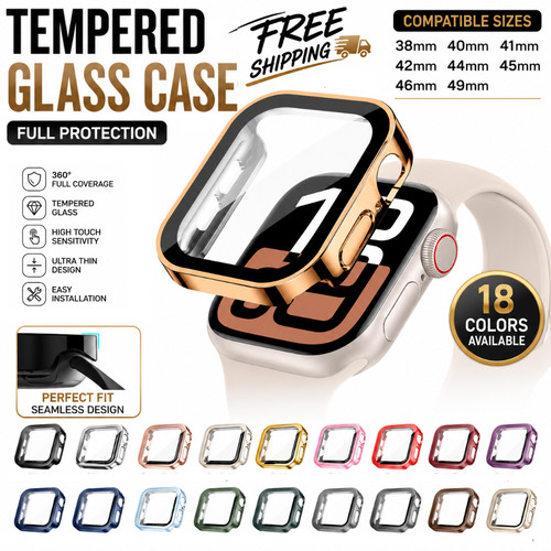Tempered glass case - glass,