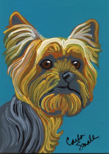 Aceo original painting - aceo,