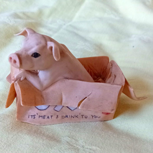 Border fine arts - arts, pig