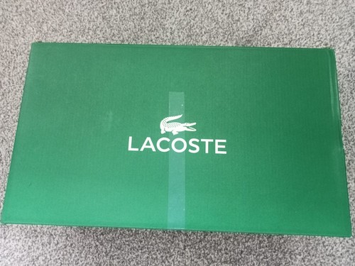 Mens white lacoste trainers - lacoste,