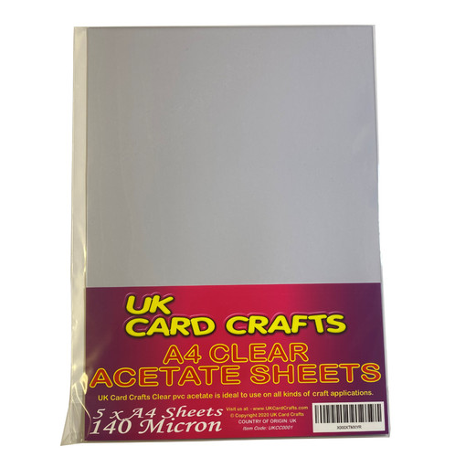 Acetate 5 sheets per - acetate,