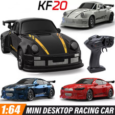 1/64 RC Drift Car KF20 Mini Desktop Racing Car 4WD 2.4GHZ Remote Control Car Toy