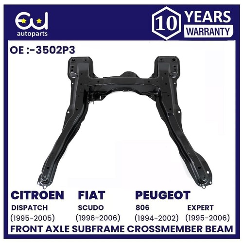 Front subframe crossmember for - front,