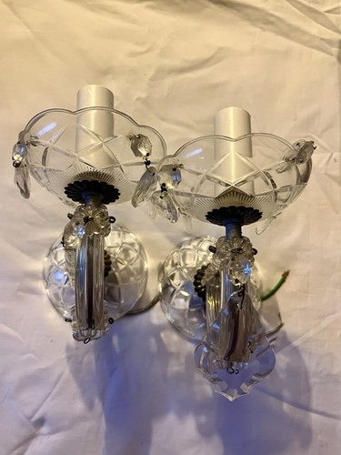 Vintage mid century crystal - vintage,