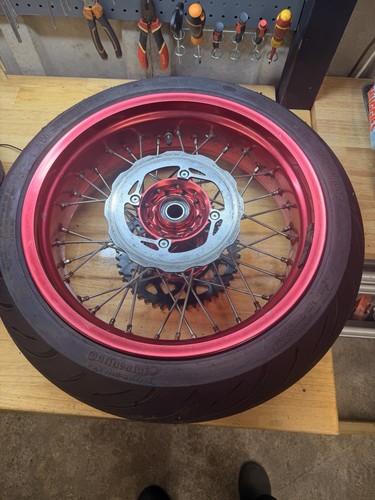 Supermoto wheels new tyres - supermoto, wheels,