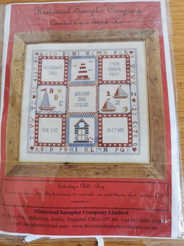 Counted cross stitch kit
