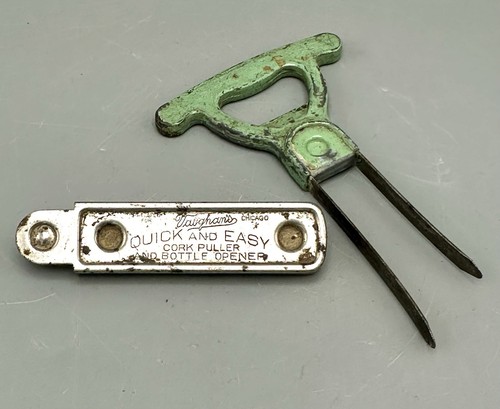 Antique cork puller bottle - antique,