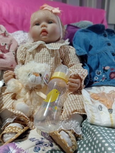 Reborn girl doll soft - girl, body