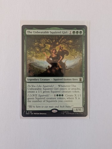 Mtg msm marvel - marvel, super