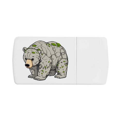 Mossy stone bear - 'mossy, pill