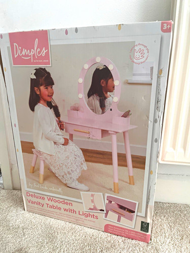 Dimples wooden pink dressing - wooden,