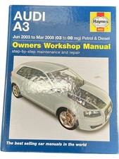 Haynes Audi A3 Owners Workshop Manual 2003-2008 Petrol Diesel 6193