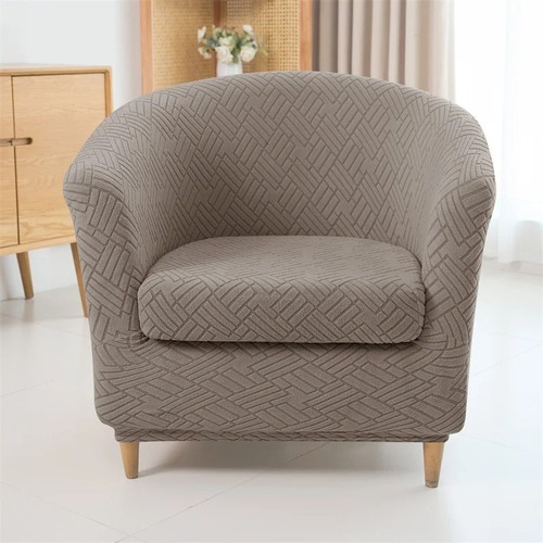 2pcs jacquard tub - chair, cover