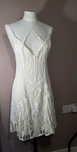 Zara ivory lace mini - lace,