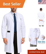 White Lab Coat for Men Medical