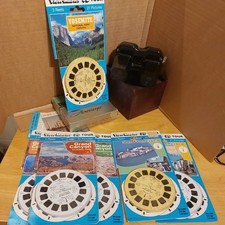 1955 Boxed, Working Viewer View Master VIEWMASTER & 6  Sets Of Reels