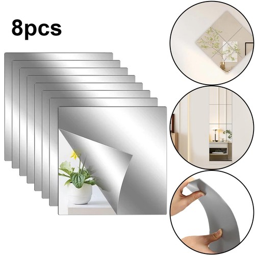 Large mirror tiles wall - mirror,