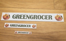 GREENGROCER SHOP SIGN banner