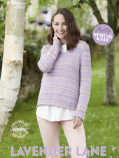 MOCK BRAIDS Jumper - 32-46” Chest - MONICA RUSSEL / RICO Creative Cotton …Aran