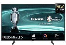 Hisense Smart 4K TV 50U6NQTUK 50" Ultra HD HDR Mini LED Freely TV Black