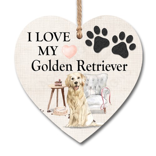 Wooden heart plaque wall sign - wooden,