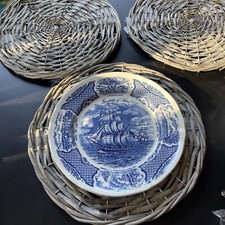 Wicker Rattan CHARGER PLATES