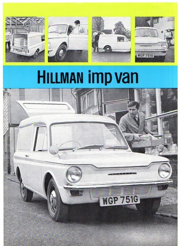 Hillman imp van 1968 uk - van,