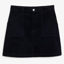 Monki - A-line cord mini skirt