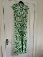 Green floral summer - floral, dress