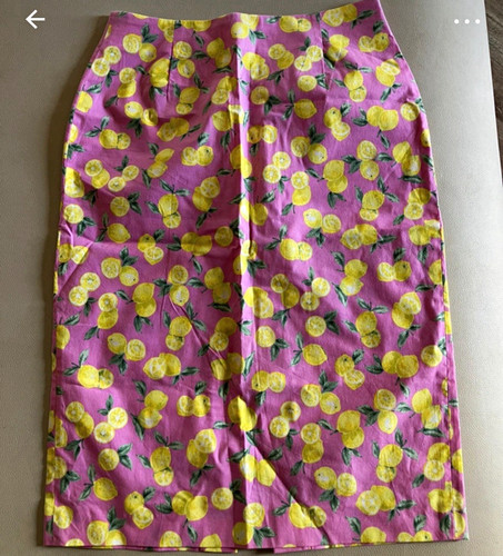 Bennett pink fruit print - fruit,