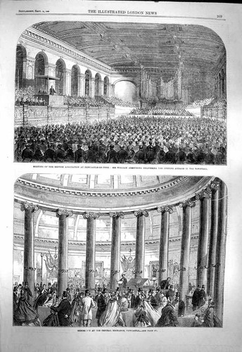 Original old antique print - original,