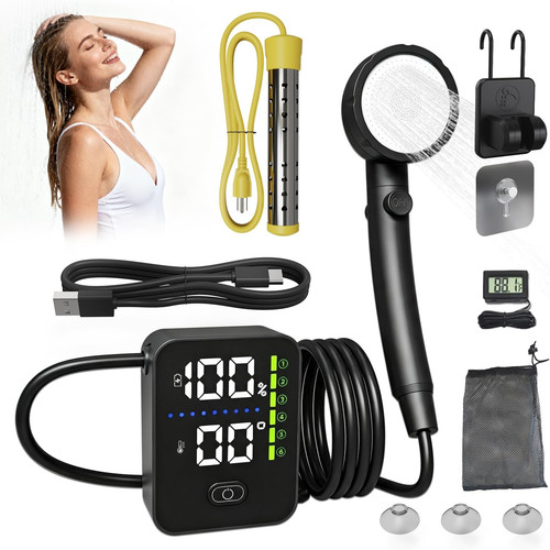 Portable shower with heater - portable,