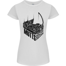MUTTS Military Utility Tactical Trucks 4x4 Womens Petite Cut T-Shirt