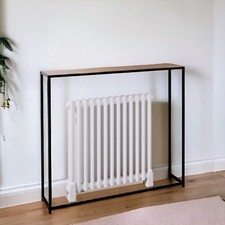Radiator Console Table Rustic