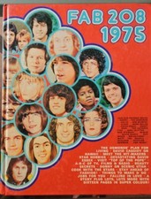 Fabulous Fab 208 1975 Annual Bowie Osmonds Jackson Slade
