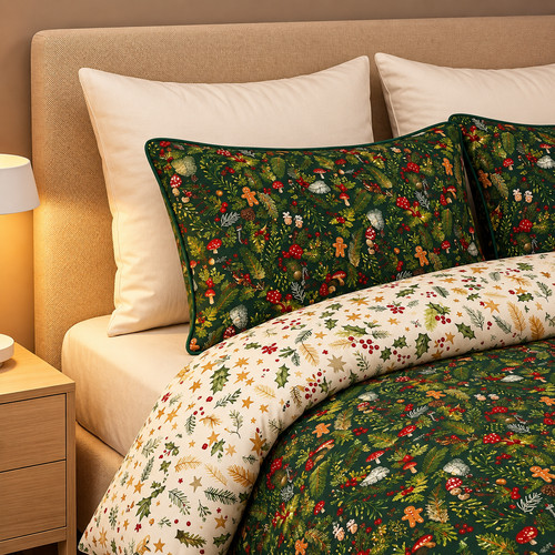Ditsy christmas reversible - ditsy,