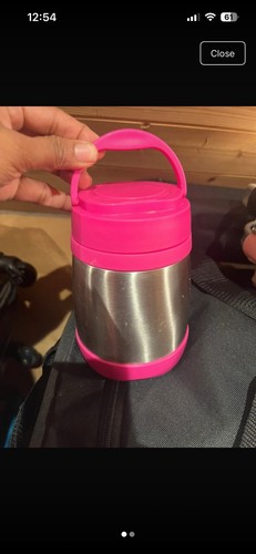 Pink silver stainless steel - stainless,