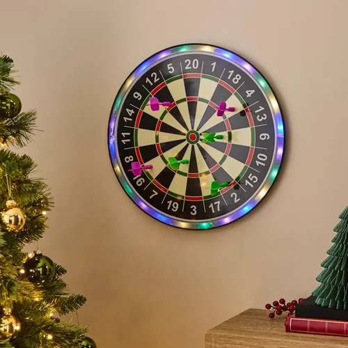 Led magnetic dartboard - magnetic, game