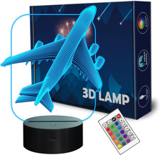 Aircraft Airplane 3D Night