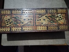 Goodall Cribbage Board Game Vintage Circa 1900