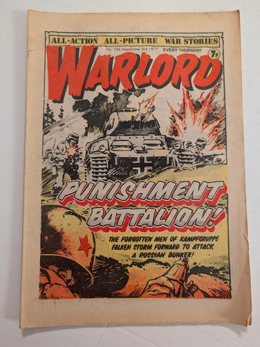 Warlord comic 154 - no,