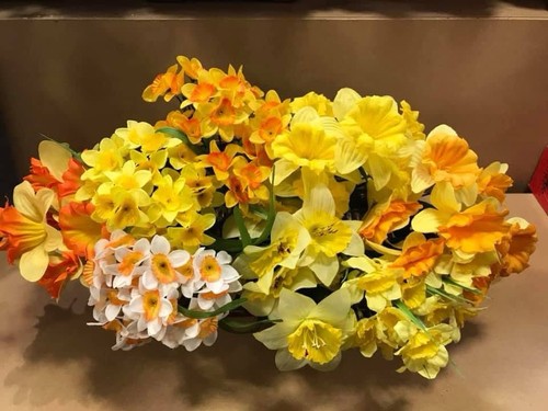 12x artificial daffodil - 12x,