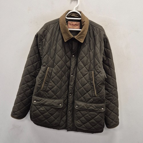 Schoffel manton green quilted - schoffel,