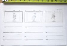 POPEYE sailor 1980 HANNA-BARBERA ORIGINAL PRODUCTION cel STORYBOARD DRAWING PAGE