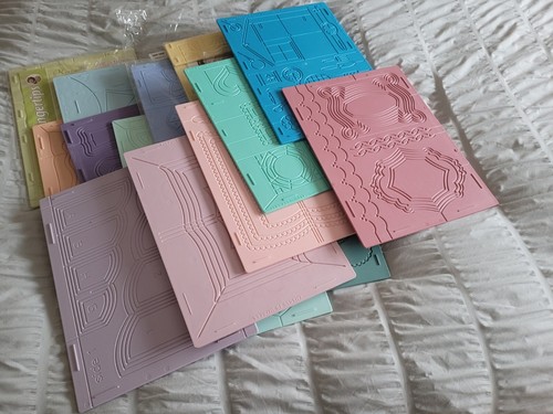 Assorted embossing boards - embossing,