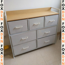 White Large Chest of Drawers 7